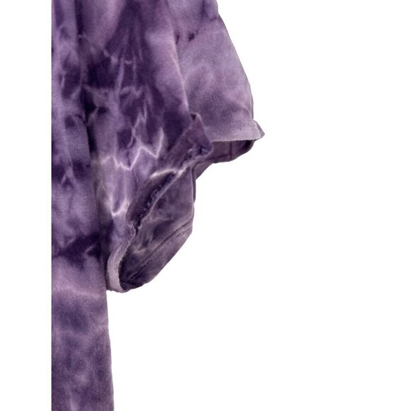 Harley Davidson Purple Tie Dye Double Sided Graphic Tee Size 2XL - Picture 6 of 9